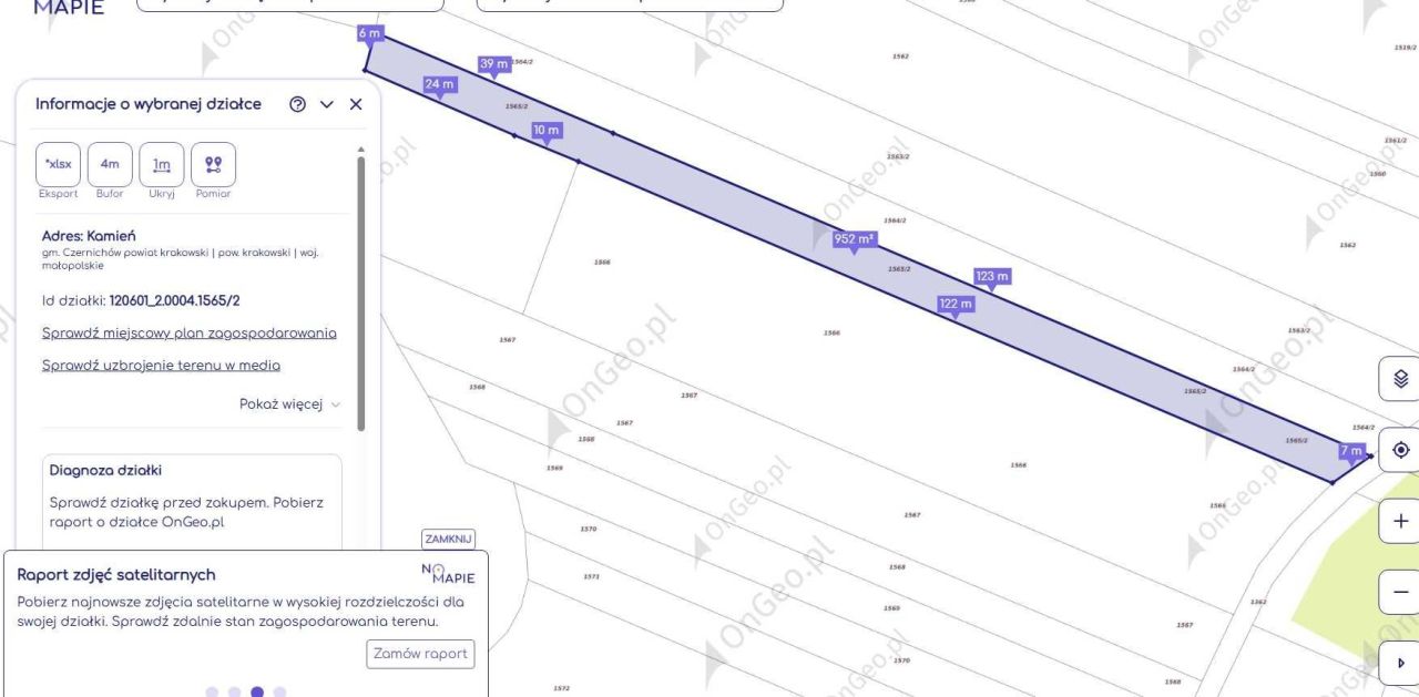 Działka rolna Kamień. Zdjęcie 2