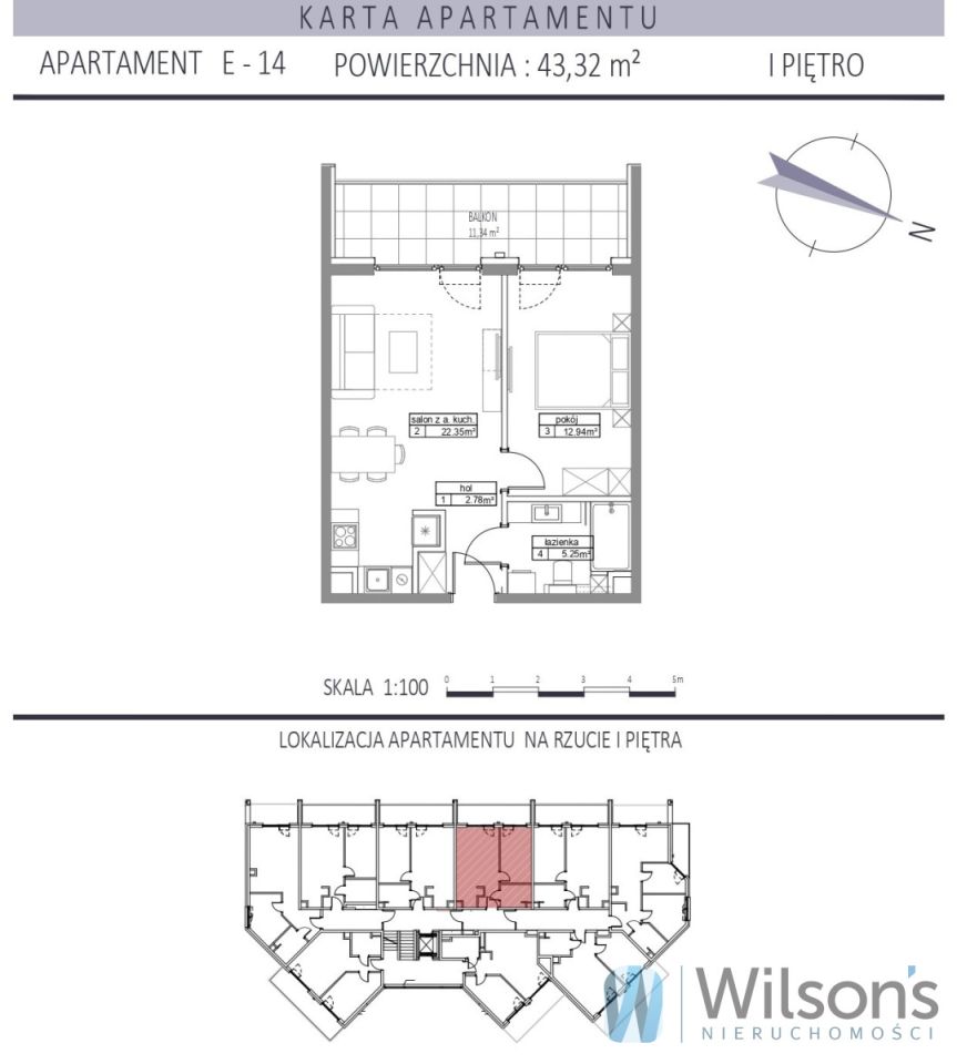 Mieszkanie 2-pokojowe Władysławowo, ul. Żeromskiego. Zdjęcie 13