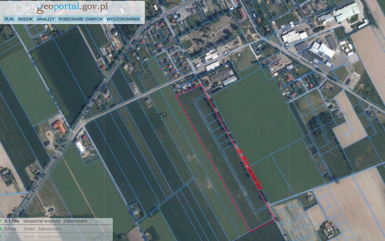 Działka budowlana Winnica, ul. Warszawska. Zdjęcie 6