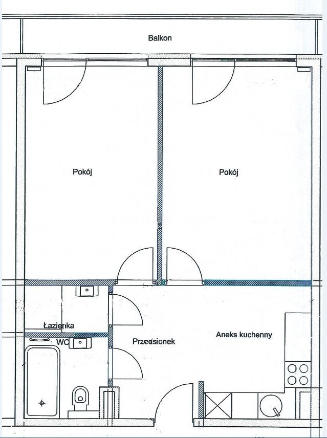 Mieszkanie 2-pokojowe Warszawa Wola, ul. Sokołowska. Zdjęcie 3