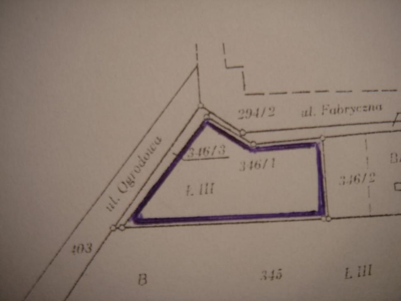 Działka budowlana Wrzosowa, ul. Fabryczna. Zdjęcie 4