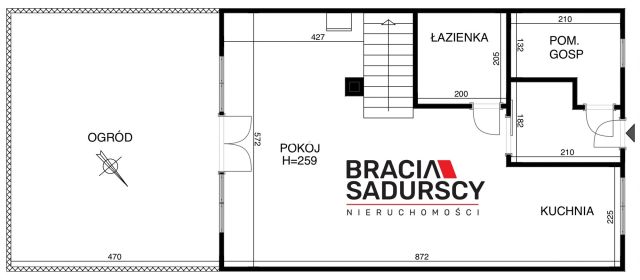 dom szeregowy, 4 pokoje Bibice, ul. Leśna. Zdjęcie 38