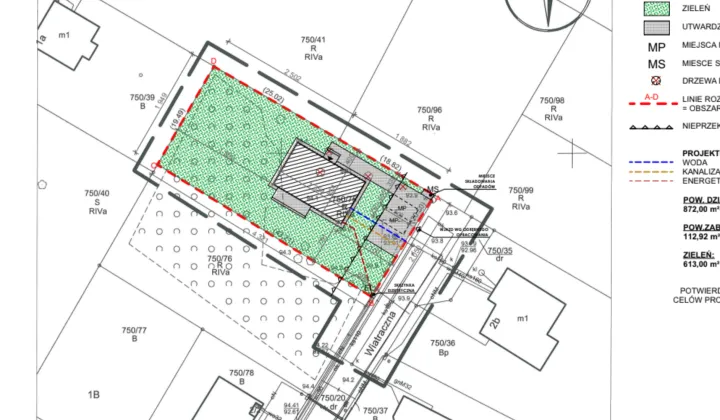 Działka budowlana Kiekrz, ul. Wiatraczna