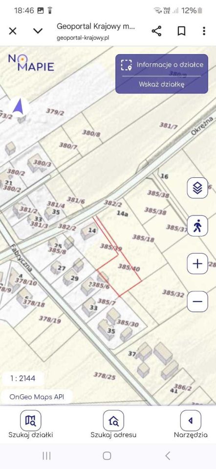 Działka budowlana Kicin, ul. Okrężna. Zdjęcie 2