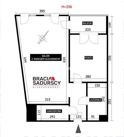 Mieszkanie 2-pokojowe Kraków Grzegórzki, ul. Masarska. Zdjęcie 3