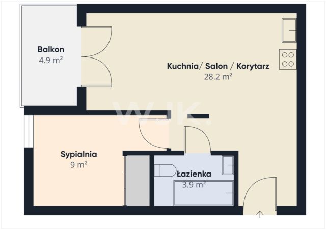 Mieszkanie 2-pokojowe Warszawa Wilanów, ul. Sarmacka. Zdjęcie 17