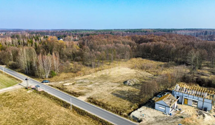 Działka inwestycyjna Zboiska