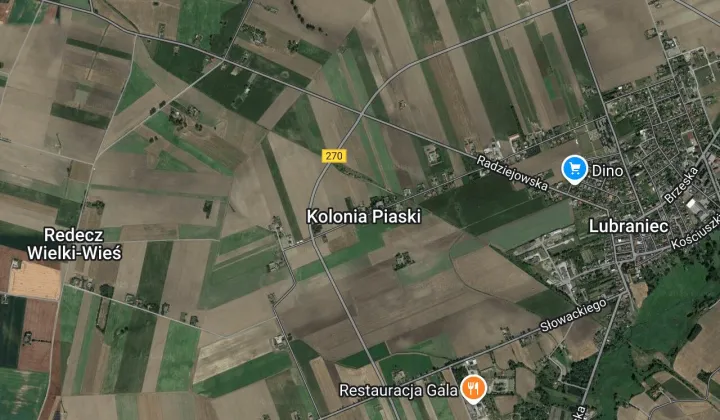 Działka budowlana Kolonia Piaski