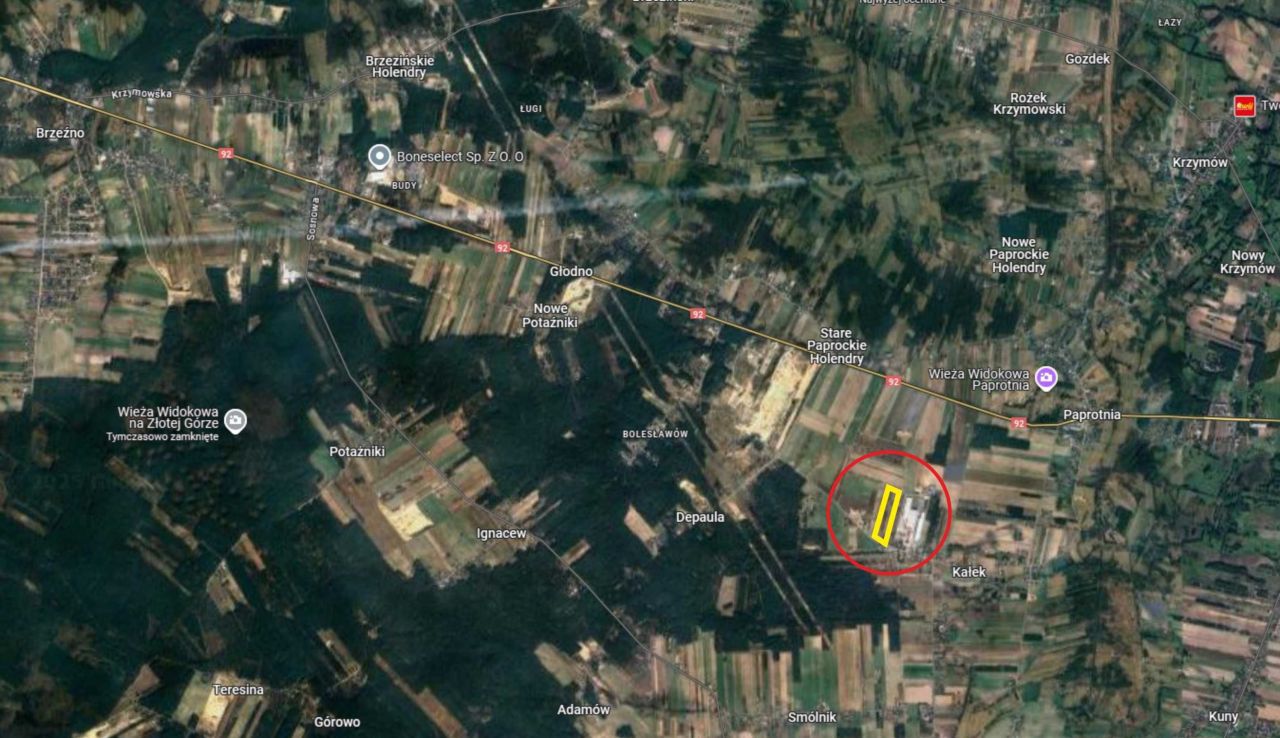 Działka rolna Paprotnia. Zdjęcie 2