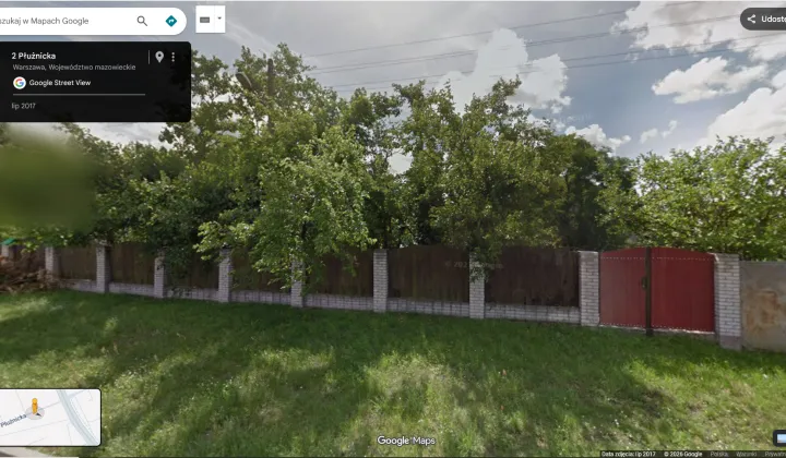 Działka budowlana Warszawa Białołęka, ul. Płużnicka