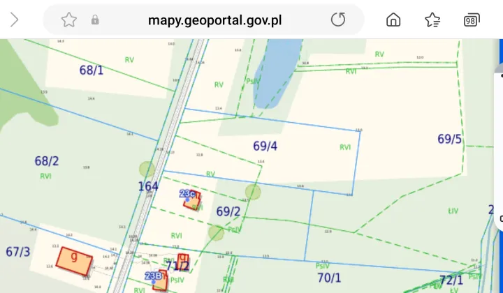 Działka siedliskowa Maszkowo