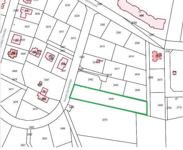 Działka budowlana Gdynia Chwarzno-Wiczlino, ul. Henryka Szymańskiego. Zdjęcie 1