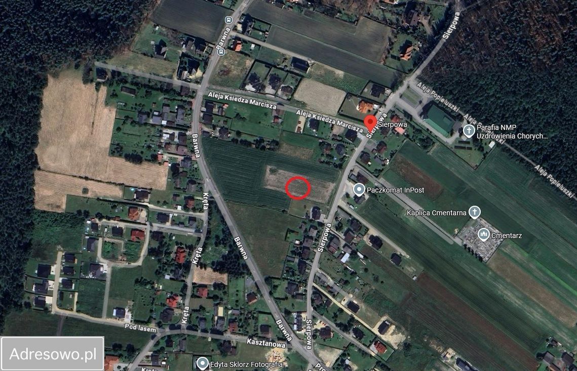 Działka budowlana Świerczyniec, ul. Sierpowa. Zdjęcie 6