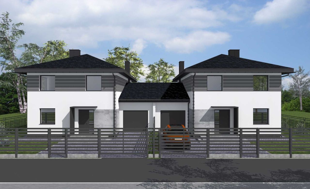 bliźniak, 3 pokoje Dłużka. Zdjęcie 7