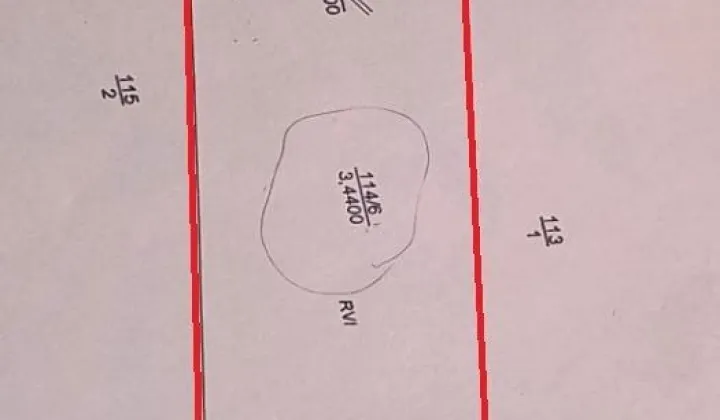 Działka inwestycyjna Ostrowy