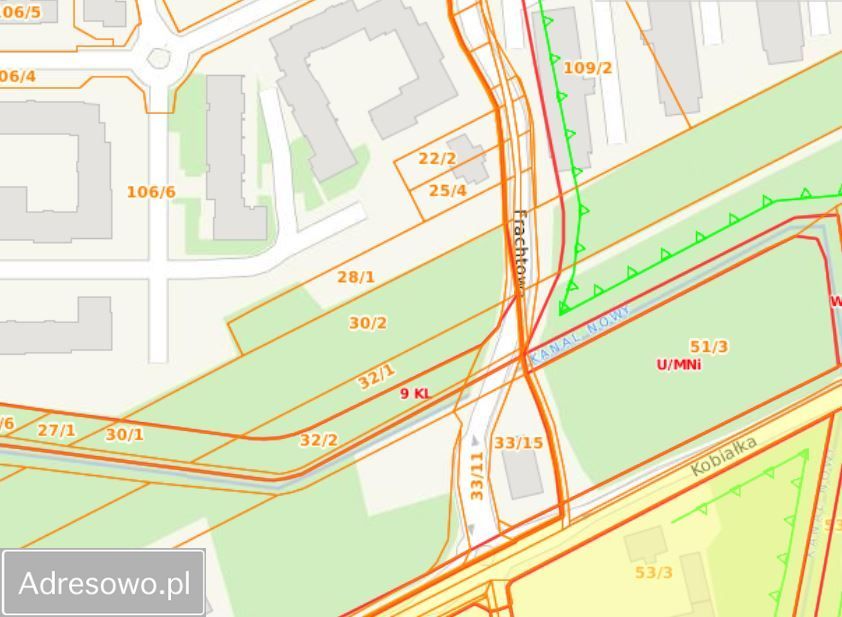 Działka inwestycyjna Warszawa Białołęka, ul. Frachtowa. Zdjęcie 3