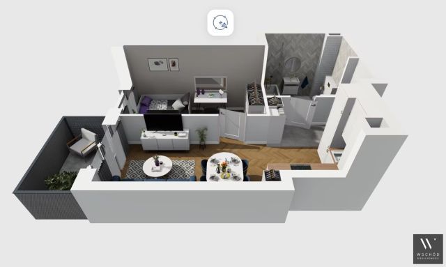 Mieszkanie 2-pokojowe Kraków Prądnik Biały. Zdjęcie 2