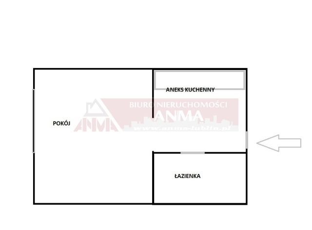 Mieszkanie 1-pokojowe Lublin Śródmieście, ul. Bolesława Prusa. Zdjęcie 9