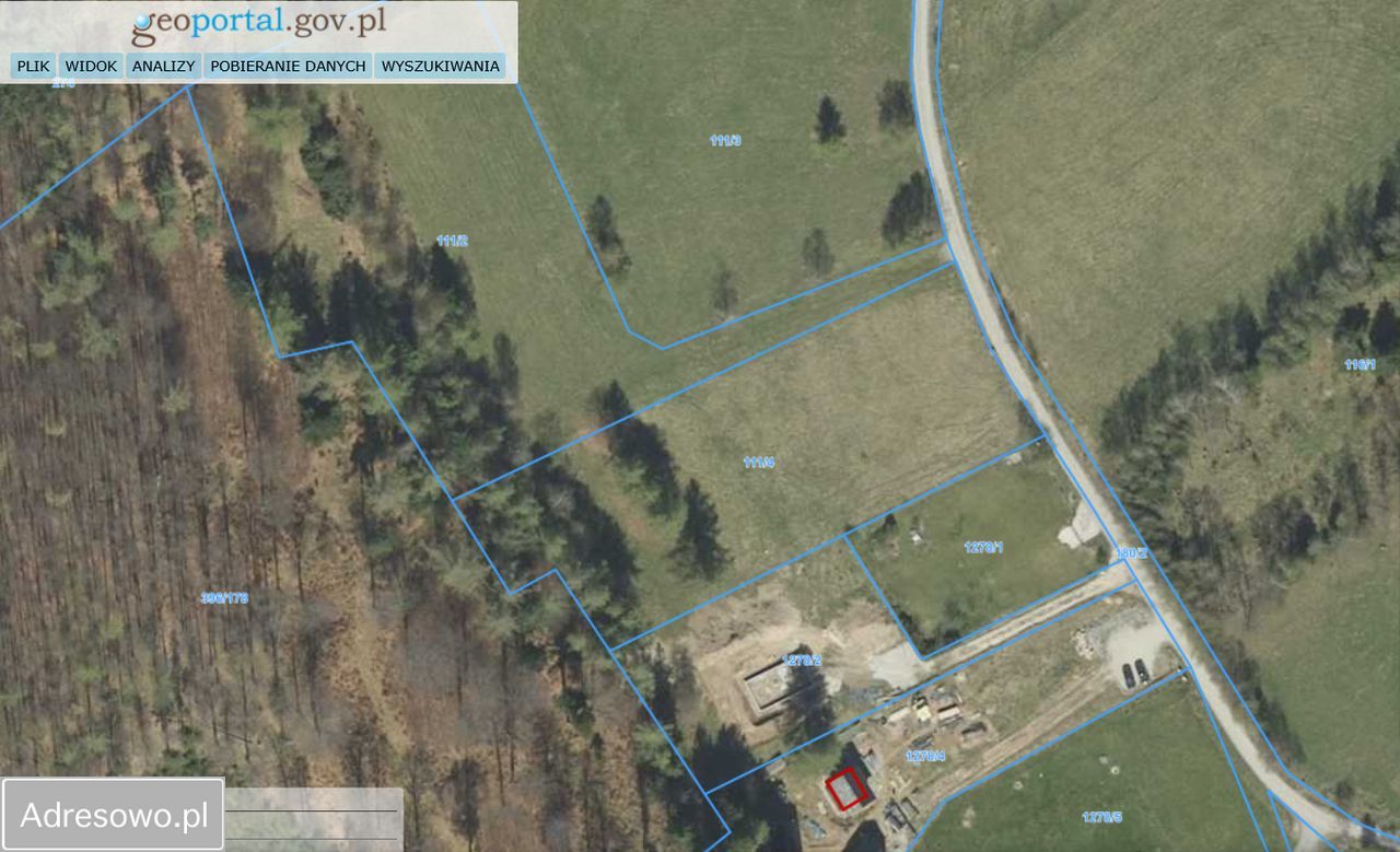 Działka budowlana Międzygórze, ul. Wojska Polskiego. Zdjęcie 3