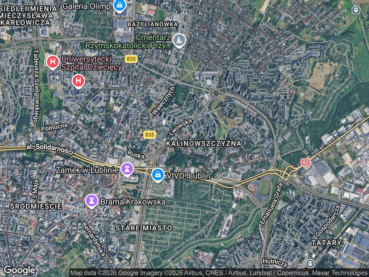 Mieszkanie 3-pokojowe Lublin Kalinowszczyzna, ul. Krzemieniecka. Zdjęcie 1