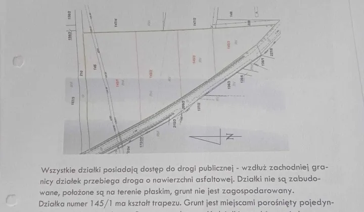 Działka rolna Kot
