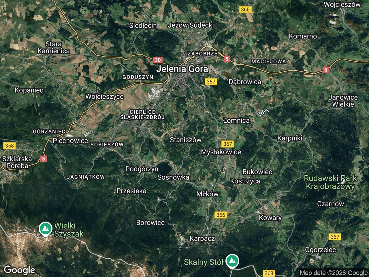 Działka budowlana Staniszów, ul. Witosza