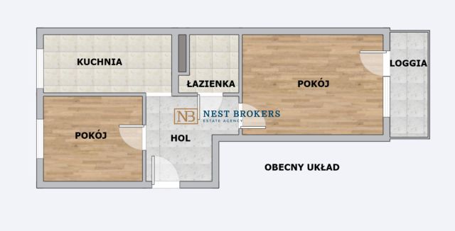 Mieszkanie 2-pokojowe Kraków Dąbie, ul. Świtezianki. Zdjęcie 1
