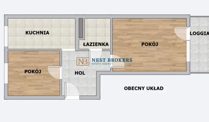 Mieszkanie 2-pokojowe Kraków Dąbie, ul. Świtezianki