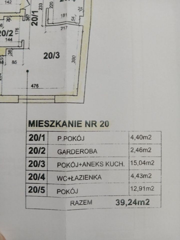 Mieszkanie 2-pokojowe Słupsk Centrum. Zdjęcie 5