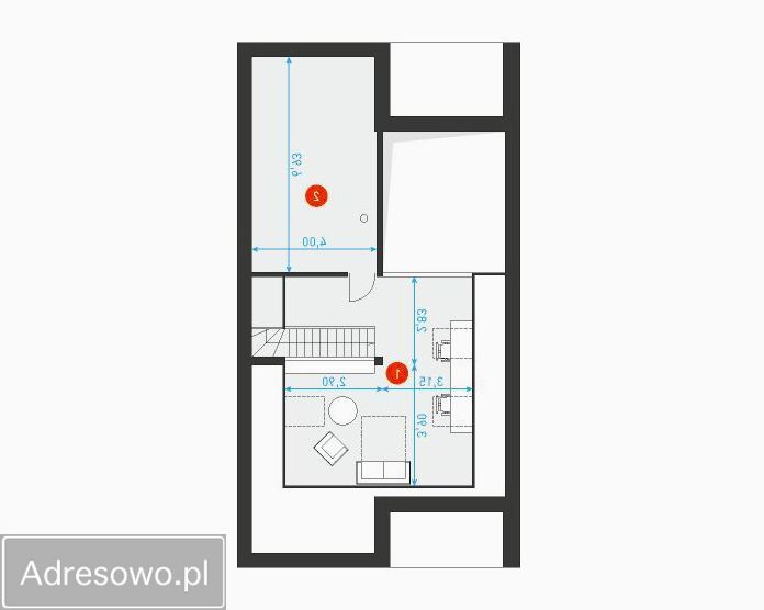 dom wolnostojący, 4 pokoje Nowe Wymyśle. Zdjęcie 6