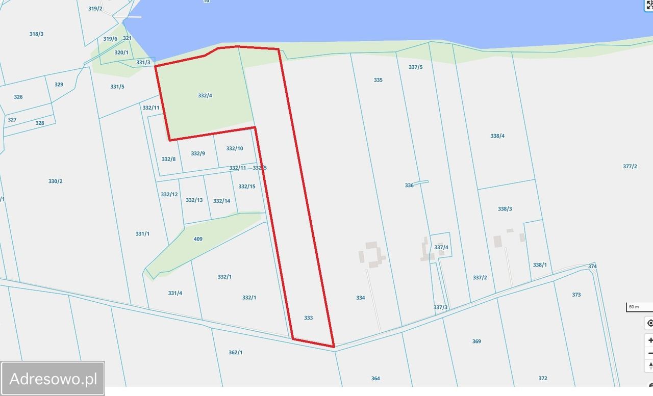 Działka rolna Grąsy