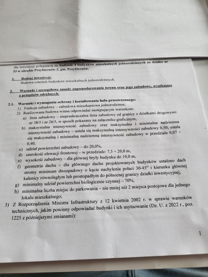 Działka rolno-budowlana Przybiernów, al. Wojska Polskiego. Zdjęcie 7