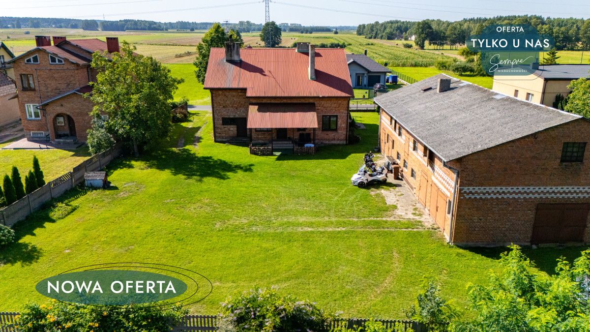 dom wolnostojący, 7 pokoi Borszewice Kościelne. Zdjęcie 29