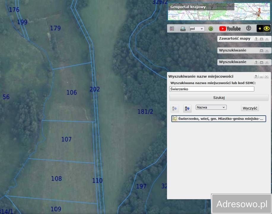 Działka rolna Świerzenko. Zdjęcie 1