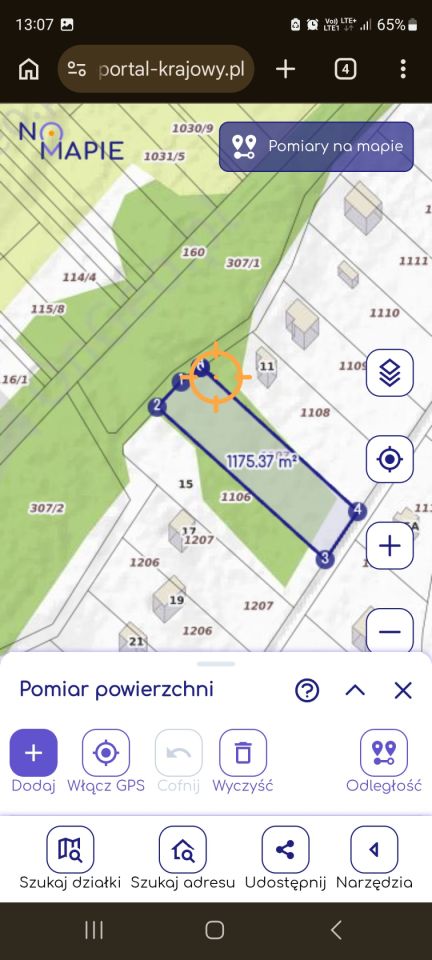 Działka rekreacyjna Skrzeszew, Wczasowa 13. Zdjęcie 1