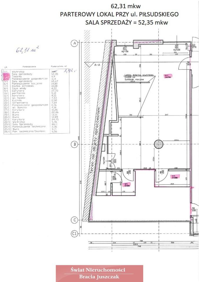 Lokal Wrocław, ul. marsz. Józefa Piłsudskiego. Zdjęcie 5