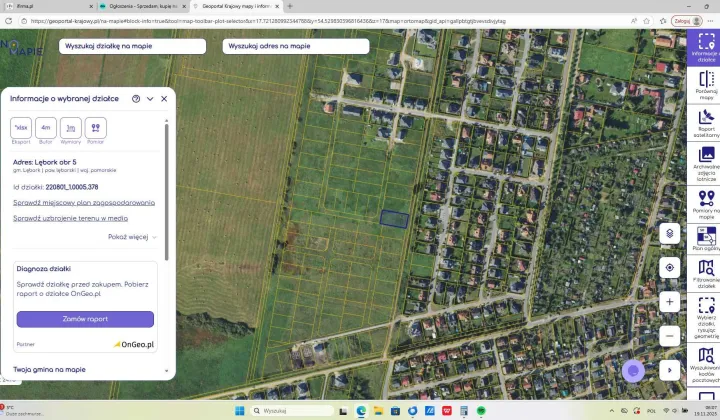 Działka budowlana Lębork, ul. Artylerzystów