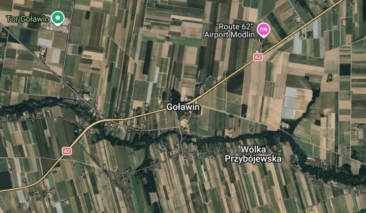 Działka rolna Goławin