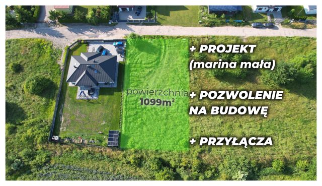 Działka budowlana Różyny, ul. Jaworowa. Zdjęcie 1
