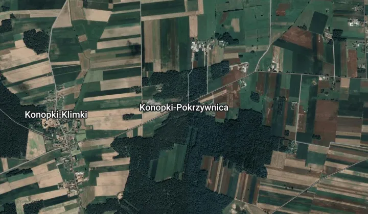 Działka rolna Konopki-Pokrzywnica