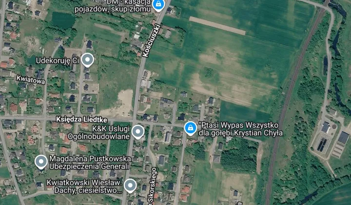Działka budowlana Rożental, ul. Topolowa