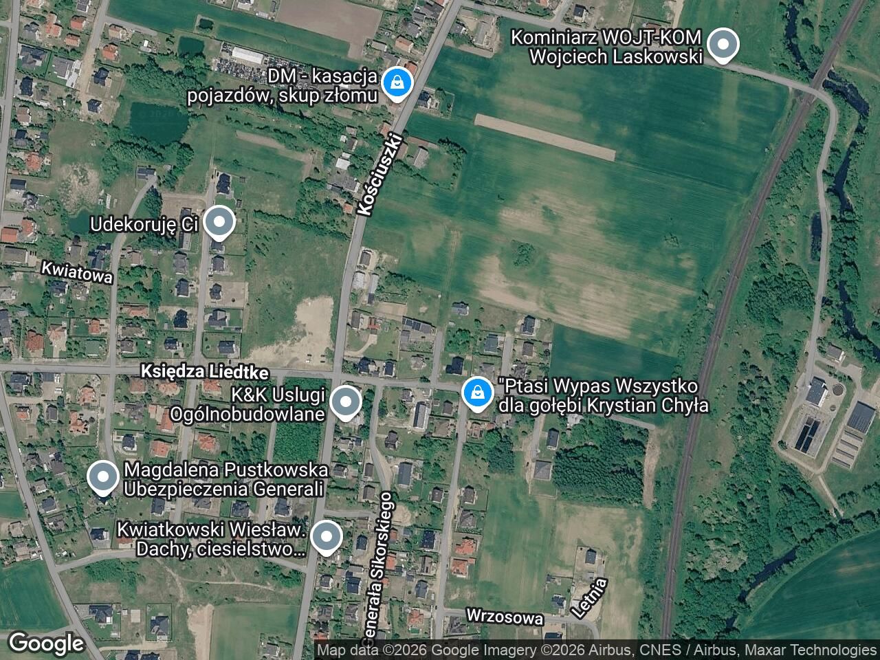 Działka budowlana Rożental, ul. Topolowa. Zdjęcie 1