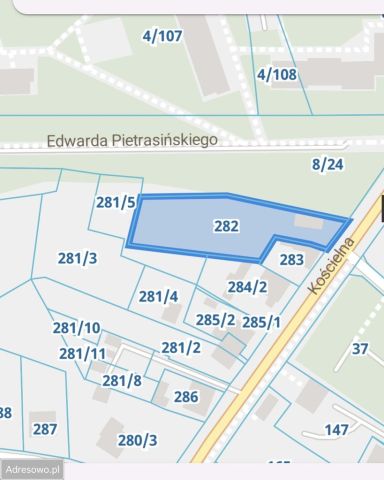 Działka inwestycyjna Starachowice, ul. Kościelna. Zdjęcie 1