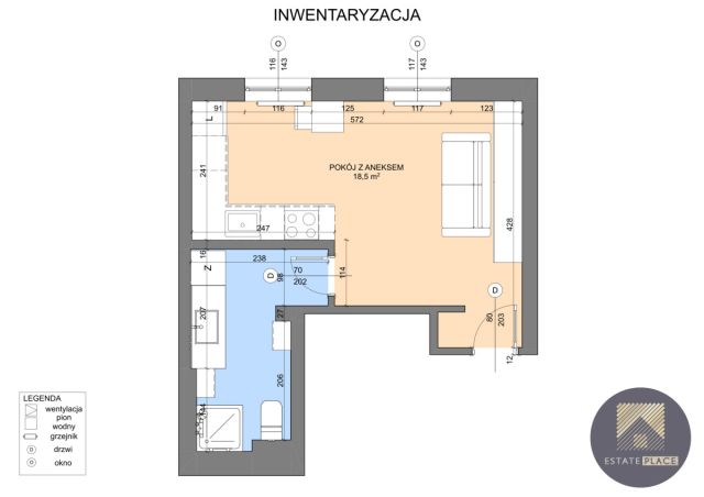Mieszkanie 1-pokojowe Warszawa Praga, ul. Białostocka. Zdjęcie 13
