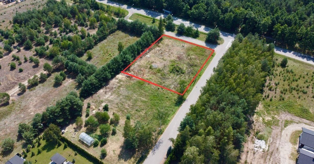 Działka budowlana Chinów Stary Chinów. Zdjęcie 2