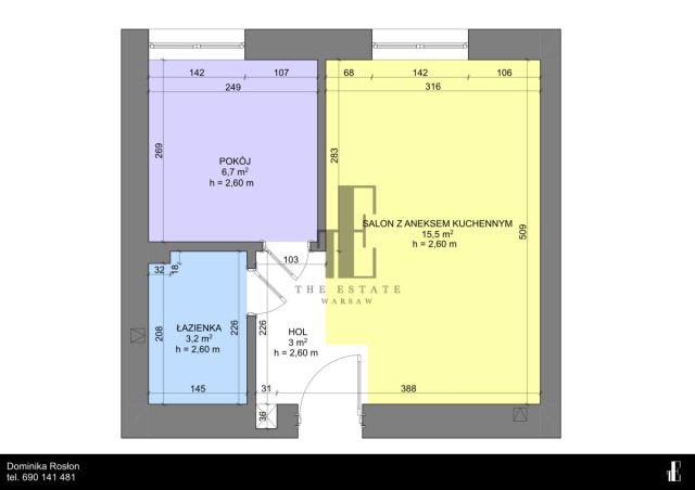 Mieszkanie 2-pokojowe Warszawa Śródmieście, ul. Marszałkowska. Zdjęcie 9