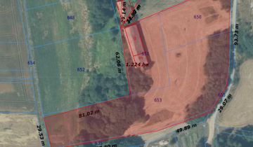 Działka budowlana Krzelów Młoty