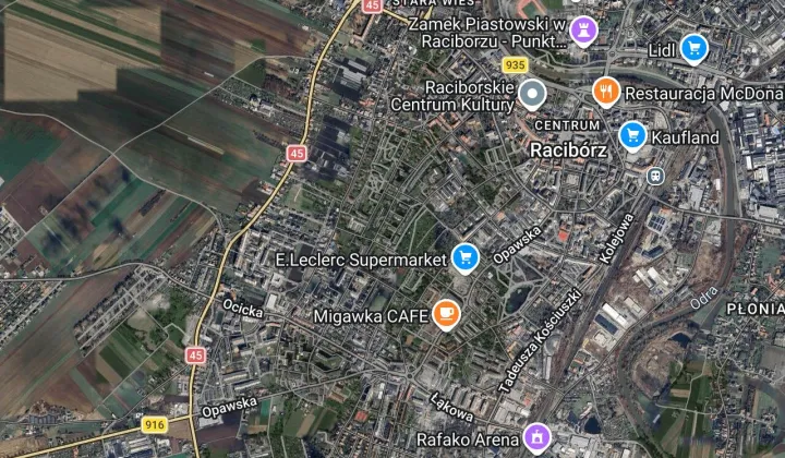 Mieszkanie 2-pokojowe Racibórz Centrum, ul. Juliusza Słowackiego