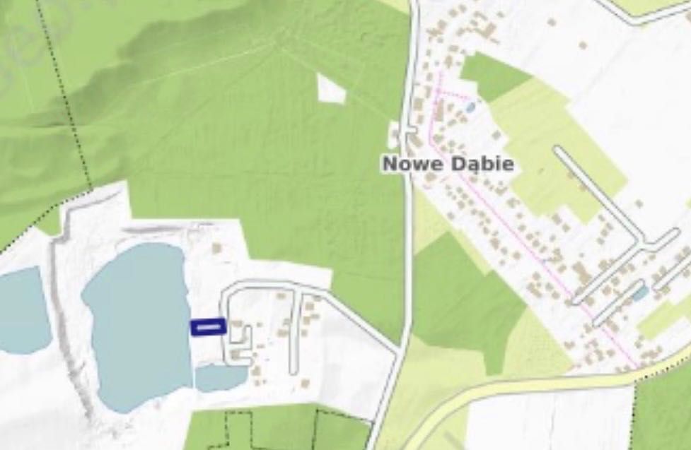 Działka budowlana Nowe Dąbie. Zdjęcie 2