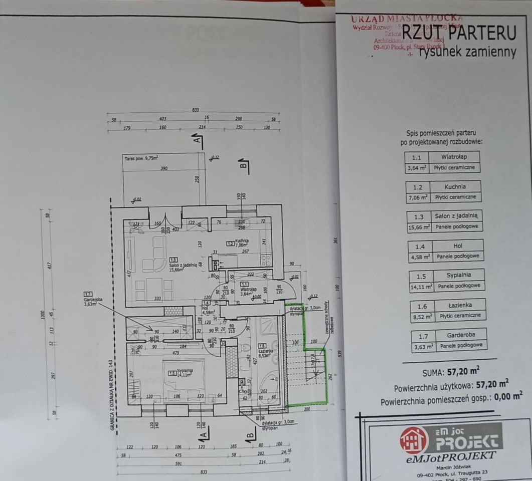dom wolnostojący, 5 pokoi Płock Międzytorze, ul. Wyszogrodzka. Zdjęcie 24